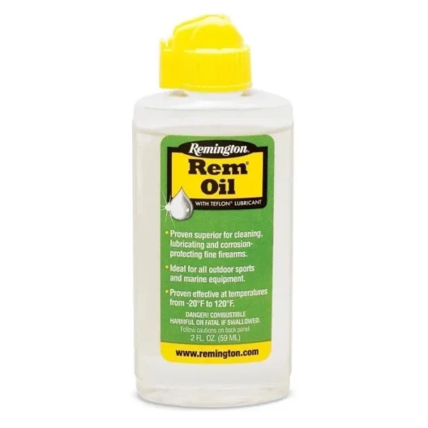 Remington Arms Co. Inc. Remington Rem-Oil, Liquid Gun Cleaner, 2oz, Bottle 18366