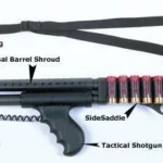 Pachmayr Ltd Tacstar TacStar Shotgun Grips Rear - Mossberg 500/590/600