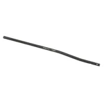 CMC AR15 GAS TUBE RIFLE LENGTH, diagonal top view of black gas tube with bent end