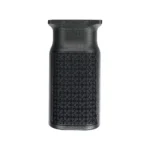 Amend2 M-LOK Vertical Foregrip, front view in black with textured grip panel
