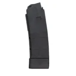 CZ Magazine CZ Scorp, black curved magazine in front view