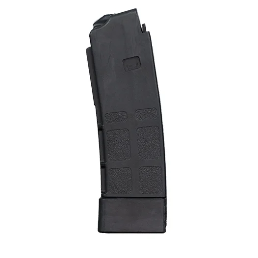 CZ Magazine CZ Scorp, black curved magazine in front view