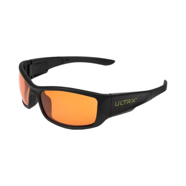 The Allen Company Inc. Allen ULTRX Sync Safety Glasses Black with Amber Lenses