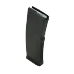 Amend2 AR-15 Mod-A Rifle Magazine Black, angled side view with textured lower body