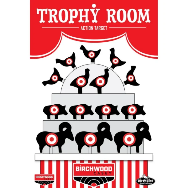 Birchwood Casey B/C DIRTY BIRD TROPHY ROOM TRGT 6PK
