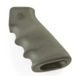 Hogue Inc. Hogue AR-15/M-16 OverMolded Rubber Grips with Finger Grooves Olive