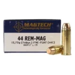 Magtech Ammunition CompanyInc MagTech Handgun Ammunition .44 Mag 240 gr. FMJ 1180 fps 50/ct