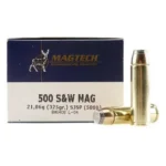 Magtech Ammunition CompanyInc MagTech Handgun Ammunition .500 S&W 325 gr JSP 1801 fps 20/ct
