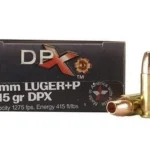 Corbon Ammo CORBON DPX 9MM+P 115GR BRNS X 20/500