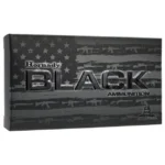 Hornady Black Handgun Ammunition 4.6x30mm 38gr V-Max 25/ct black box, front view