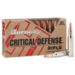 Hornady Mfg Hornady Critical Defense Rifle Ammunition .308 Win 155 gr FTX 20/ct