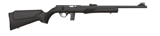Rossi RB Rifle Series, right-side view with black stock, barrel and sights