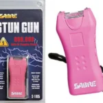 Security Equipment Corporation Sabre 600000 Volt Mini-Stun Gun with LED - Pink