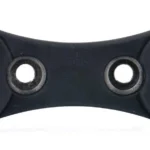 AOB Lockdown Gun Concealment Magnet, black oblong front view with two mounting holes