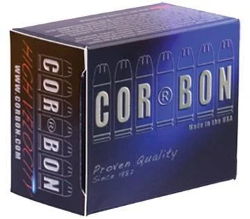 Corbon Inc. Corbon Self-Defense JHP Handgun Ammunition 9mm Luger +p 115 gr JHP 1350 fps 20/ct