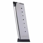 Mec-Gar Usa Inc Mec-Gar 1911 Govt Handgun Magazine with Plastic Removable Buttplate & Follower .45 ACP HT Stainless Steel