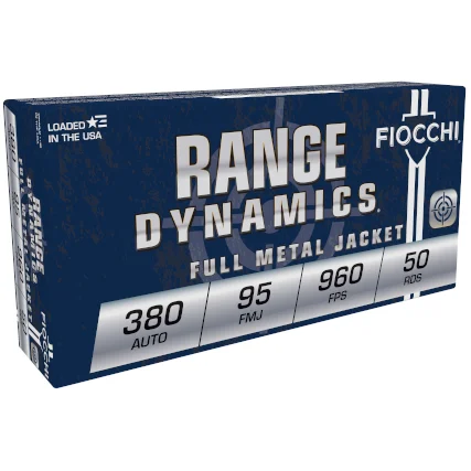 Fiocchi Ammunition FIOCCHI 380ACP 95GR FMJ 50/1000