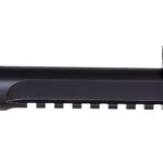 Magnum Research .50AE 6-inch Black Barrel, left side with integral muzzle brake and rail
