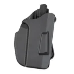 Safariland SL 7371 7TS ALS OWB P365XL, black right-hand holster in angled front view