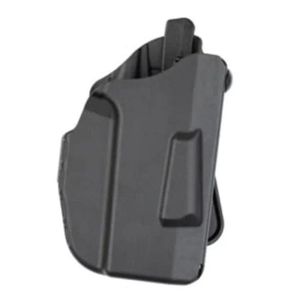 Safariland SL 7371 7TS ALS OWB P365XL, black right-hand holster in angled front view