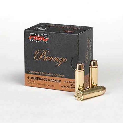 PMC AMMUNITION PMC Bronze Handgun Ammunition .44 Mag 240 gr TCSP 1497 fps 25/ct