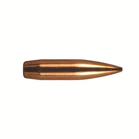 Berger Match Grade Hunting Bullets Classic Hunter, side view of copper-coloured pointed bullet