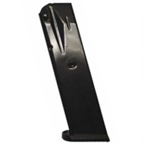 primary-54193 Century Arms Canik TP9 Series TP9SA Magazine, black steel angled side view with baseplate