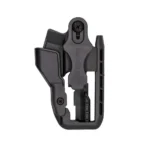 Safariland SL SCHEMA HELLCAT RT BLK, black right-hand holster shown from the front