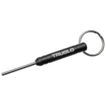 TRUGLO Tool/Punch for Glock, black handled punch with metal shaft and key ring