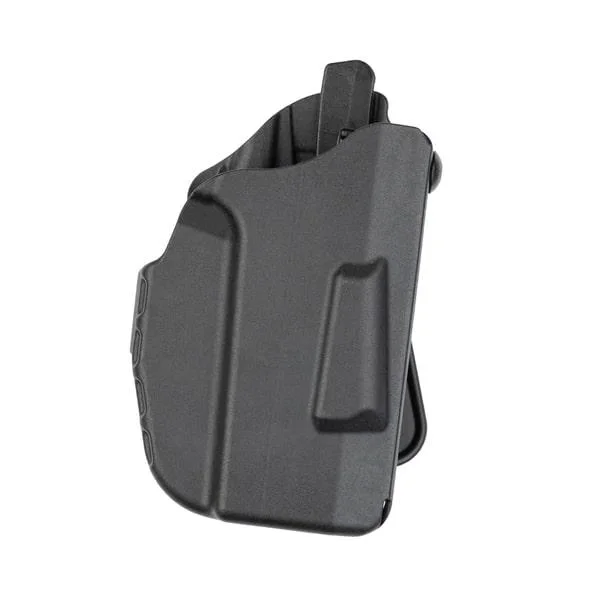 primary-54262 Safariland SL 7371 7TS ALS OWB P365 BLK RH black holster, angled front view