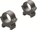 Leupold & Stevens Inc. Leupold 2-Piece Precision-Fit PRW2 Weaver-Style Permanent Rings 1" Medium - Matte Black
