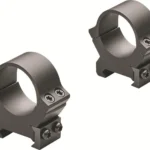 Leupold & Stevens Inc. Leupold 2-Piece Precision-Fit PRW2 Weaver-Style Permanent Rings 1" Medium - Matte Black
