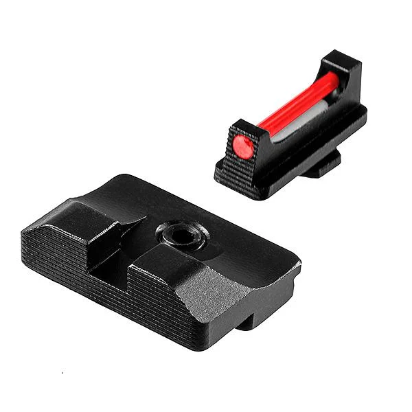 primary-54341 Truglo Fiber Optic Pro Sight Set For Glock 17 / 17L 19 22 23 24 26 27 33 34 35 38 39 45 (Excluding M.O.S. models)