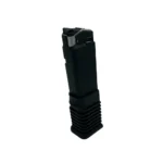 PROMAG 45ACP 10RD POLY BLK, upright black polymer magazine with ribbed base