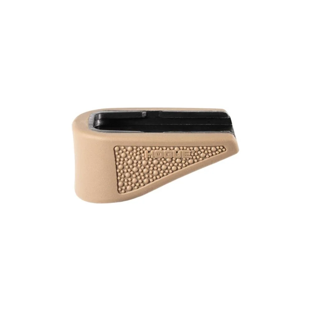 primary-54454 Hogue Overmolded Grip Extension Base Pad for Glock 43, flat dark earth with black top