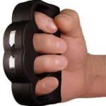 PS Products PS ZAP BLAST KNUCKLES, black four-finger device held in a hand