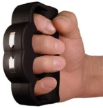 PS Products PS ZAP BLAST KNUCKLES, black four-finger device held in a hand