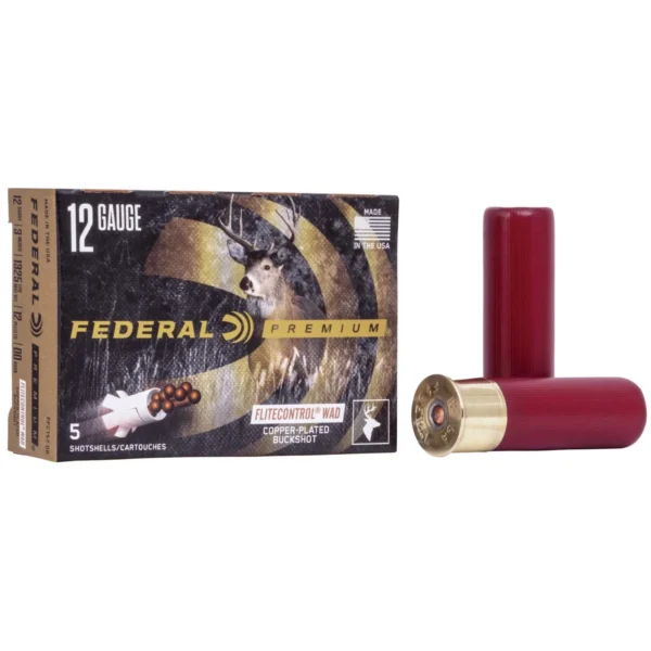 Federal FED FLT CTRL 12GA 3" 00 BCK 5/250
