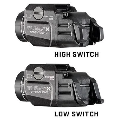 Streamlight TLR-7X Rail Mounted Light Black