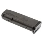 Sig Sauer P229 Magazine, black angled side view with witness holes and base plate