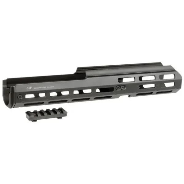 Midwest Benelli M4 Handguard black M-LOK handguard with mounting rail, right-side view