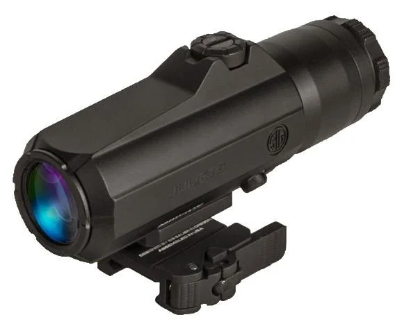 primary-54509 Sig Sauer Juliet 6 Magnifier - 6x24mm PowerCam 90 Degree Mount Black
