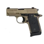 Sig Sauer SIG P238 Pistol 380ACP 6Rd/7Rd Mags (1) 2.7" Barrel EMP Scorpion FDE SAO Siglite Sights Black G10 GRIP