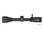 Sig Sauer Buckmasters rifle scope, black right-side view with adjustment turrets and wide objective