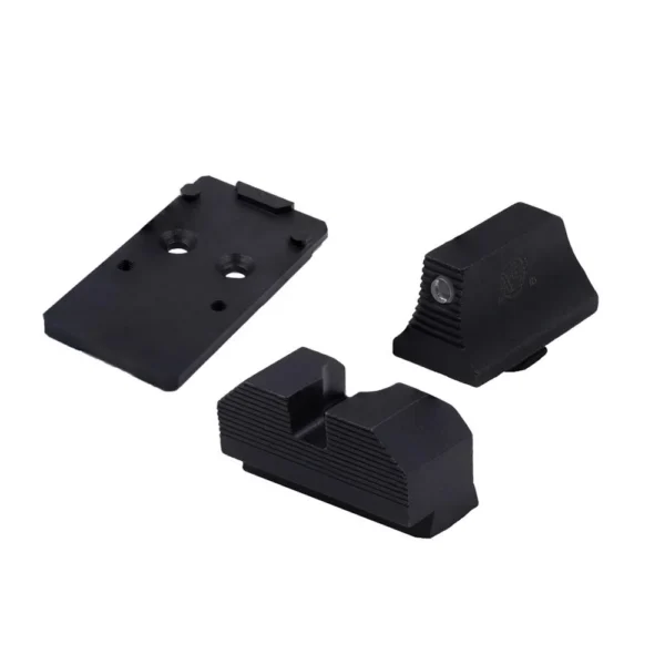 Xs Sight Systems Inc. XS Sights Glock MOS Optic Mount Bundle for Glock RMR Tritium Black