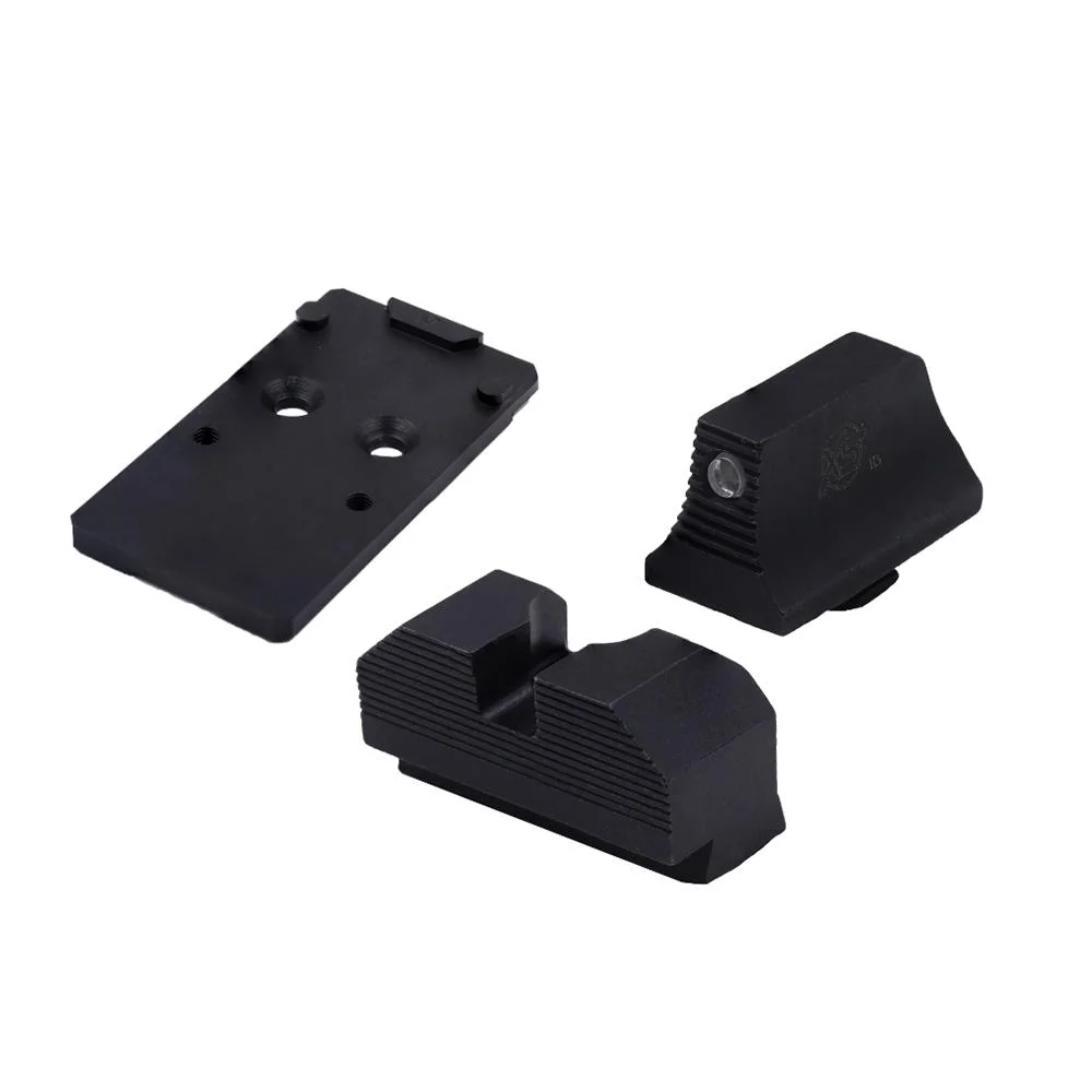 primary-54598 Xs Sight Systems Inc. XS Sights Glock MOS Optic Mount Bundle for Glock RMR Tritium Black