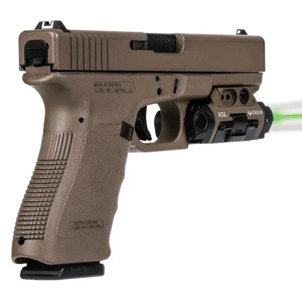 Viridian Green Laser Viridian X5L-FDE Gen 3 Universal Mount Green Laser w/ Tactical Light MP Flat Dark Earth