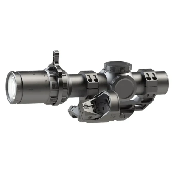 Sig Sauer Tango-MRS Compact Rifle Scope 1-6x24 30mm SFP BDC6 Illum. Black with Romeo 1 Red Dot