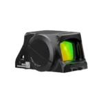 Sig Sauer Romeo-X Sig-Loc Pro Red Dot Sight, black angled side view with green-tinted lens
