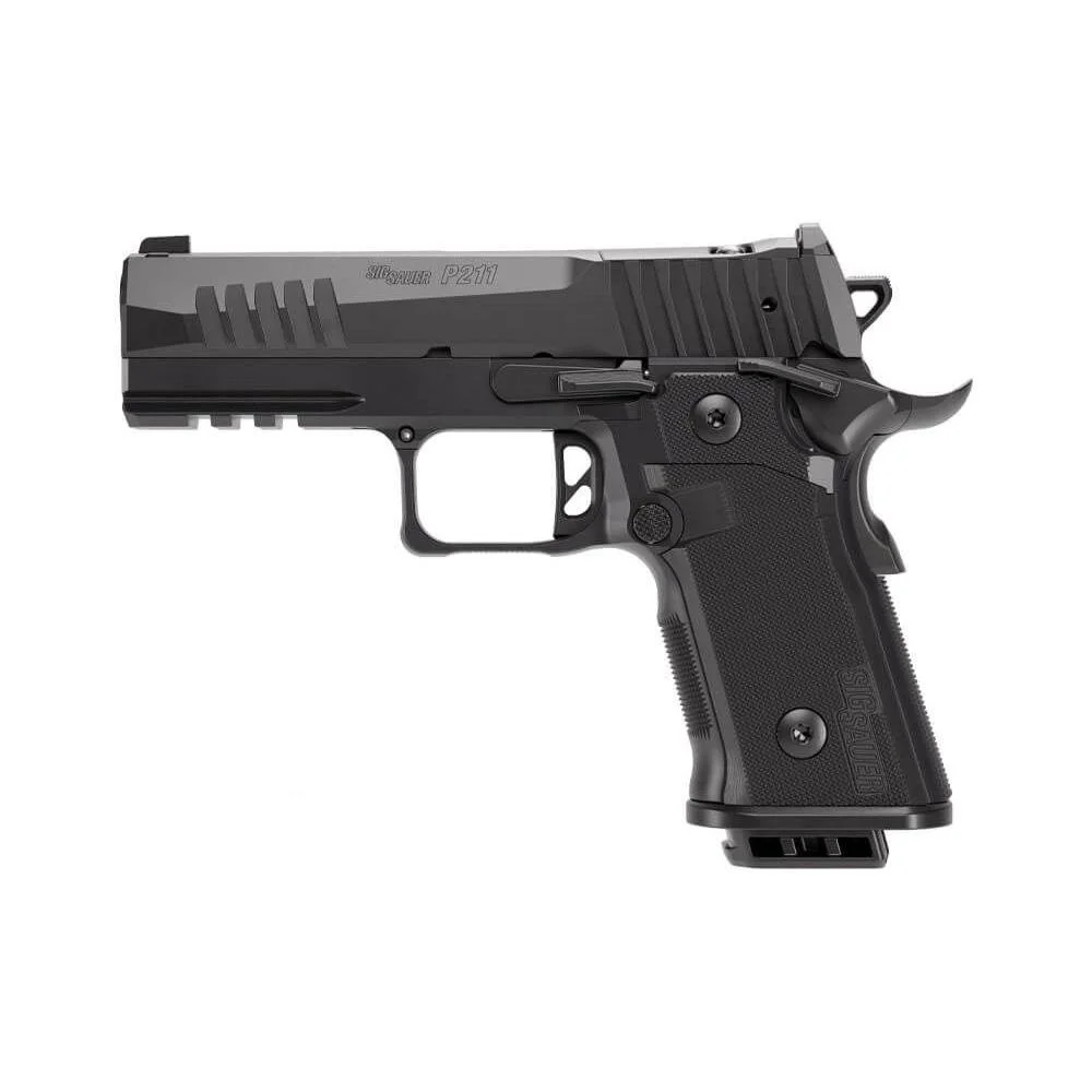 primary-54720 Sig Sauer P211-GT4 SAO Handgun 9mm Luger 21(2) &17(1)rd Magazines 4.2" Barrel Black Night Sights Romeo X Pro